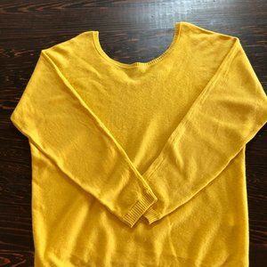 Vince Cashmere V-Back Sweater, Size Small